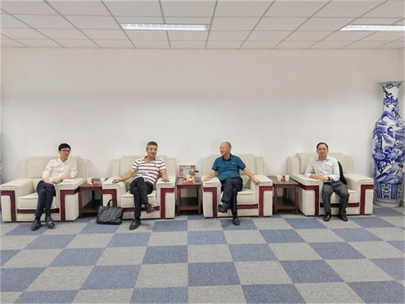 清华研究院陆院长一行 来华体会平台_华体会(中国)一站式服务平台,共商产业规划